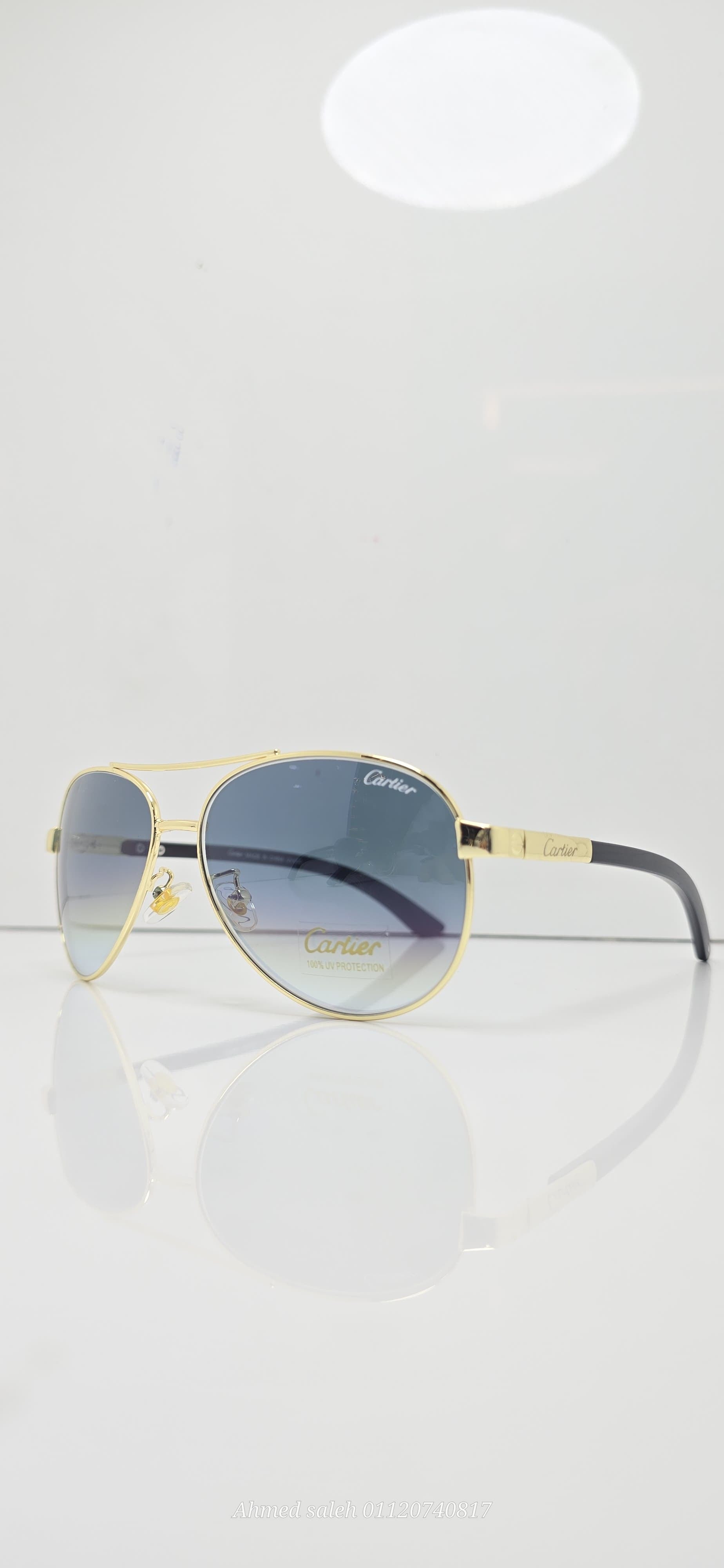 CARTIER Aviator Sunglasses.