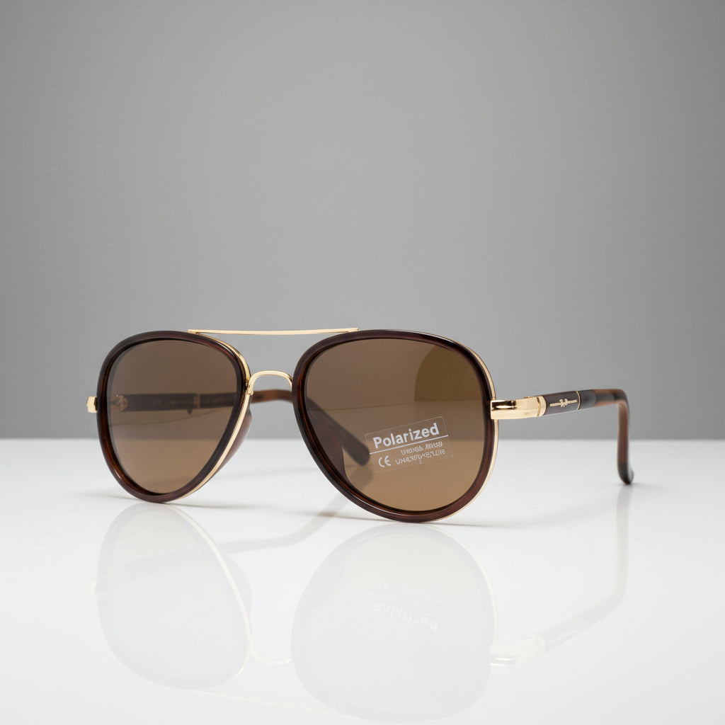 METAL POLARIZED RAY-BAN SUNGLASSES
