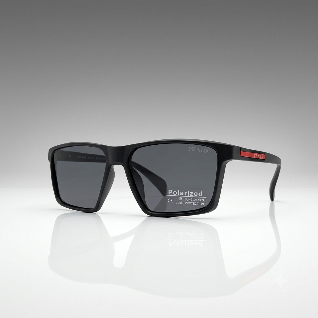 POLARIZED MEN PRADA GLASSES-PREMIUM QUALITY