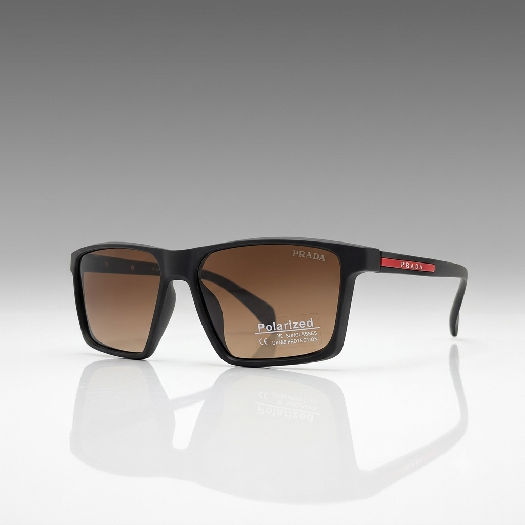 POLARIZED MEN PRADA GLASSES-PREMIUM QUALITY