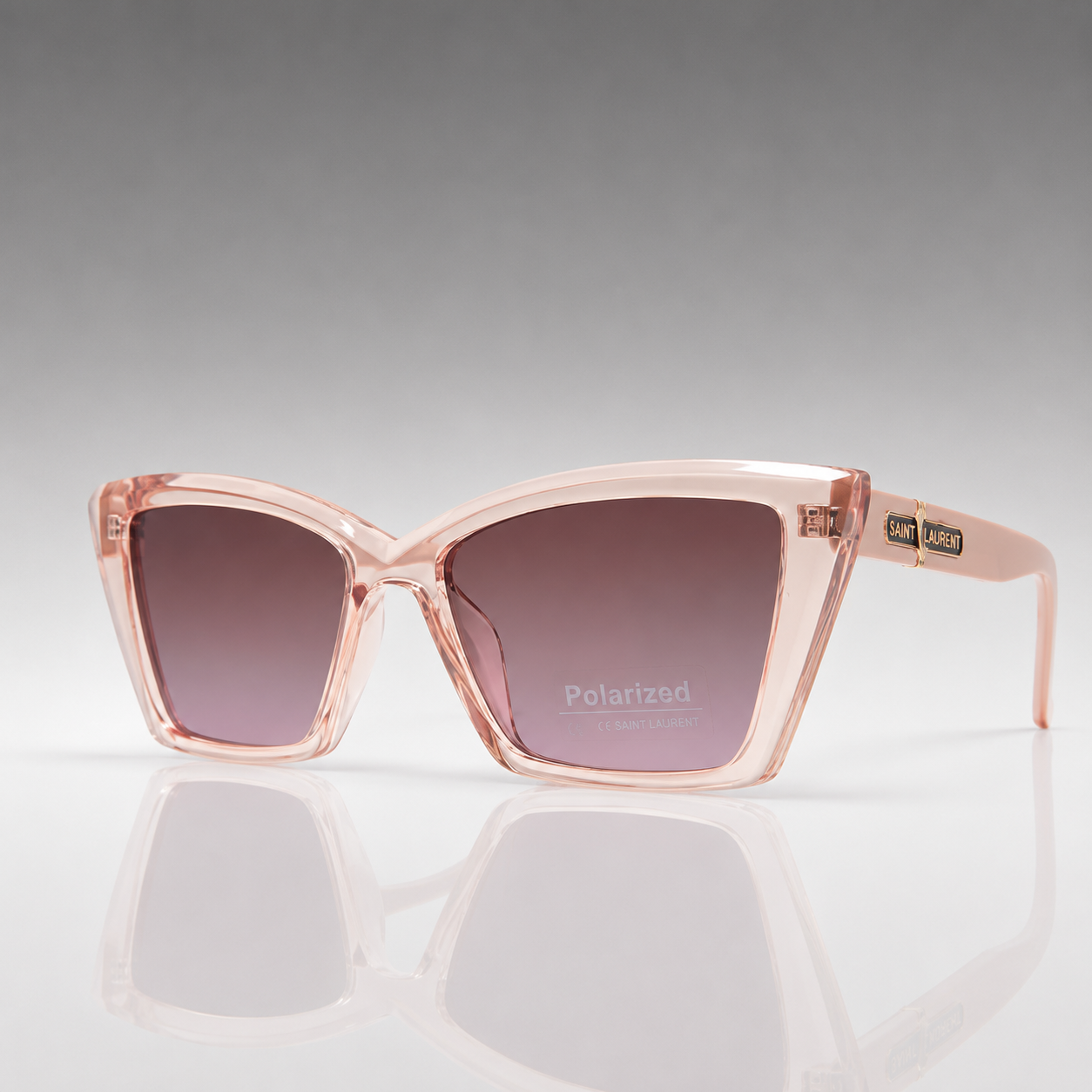 POLARIZED  SAINT LAURENT WOMEN GLASSES PREMIUM QUALITY