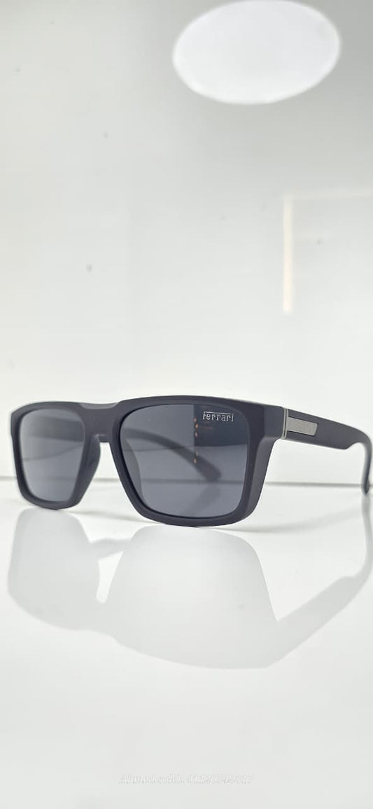 Ferrari Matte Grey Sport Polarized Sunglasses