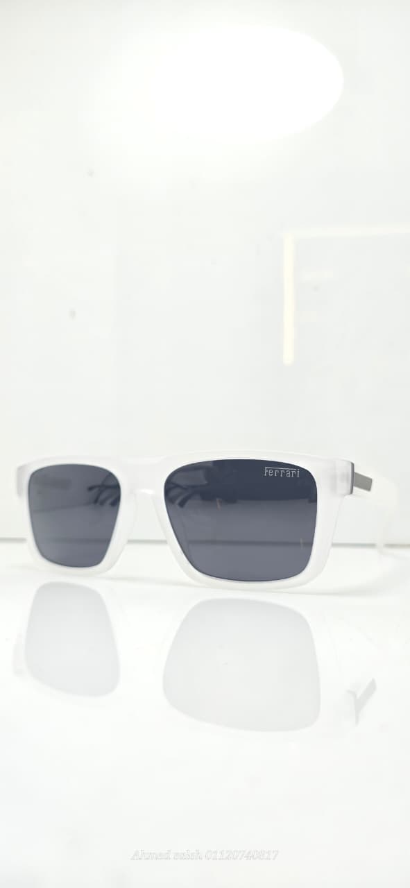 Ferrari Matte Grey Sport Polarized Sunglasses