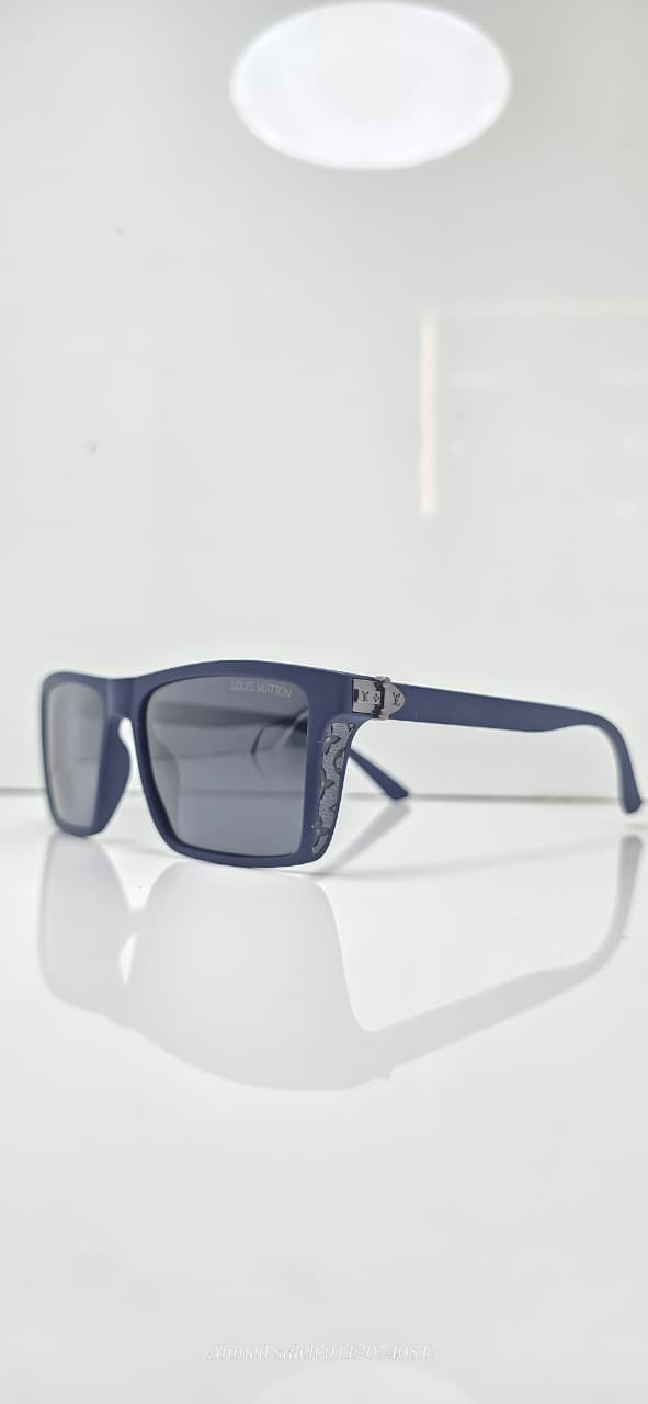 LOUIS VUITTON Inspired Sunglasses - Monogrammed Temple Panel & Polarized Protection