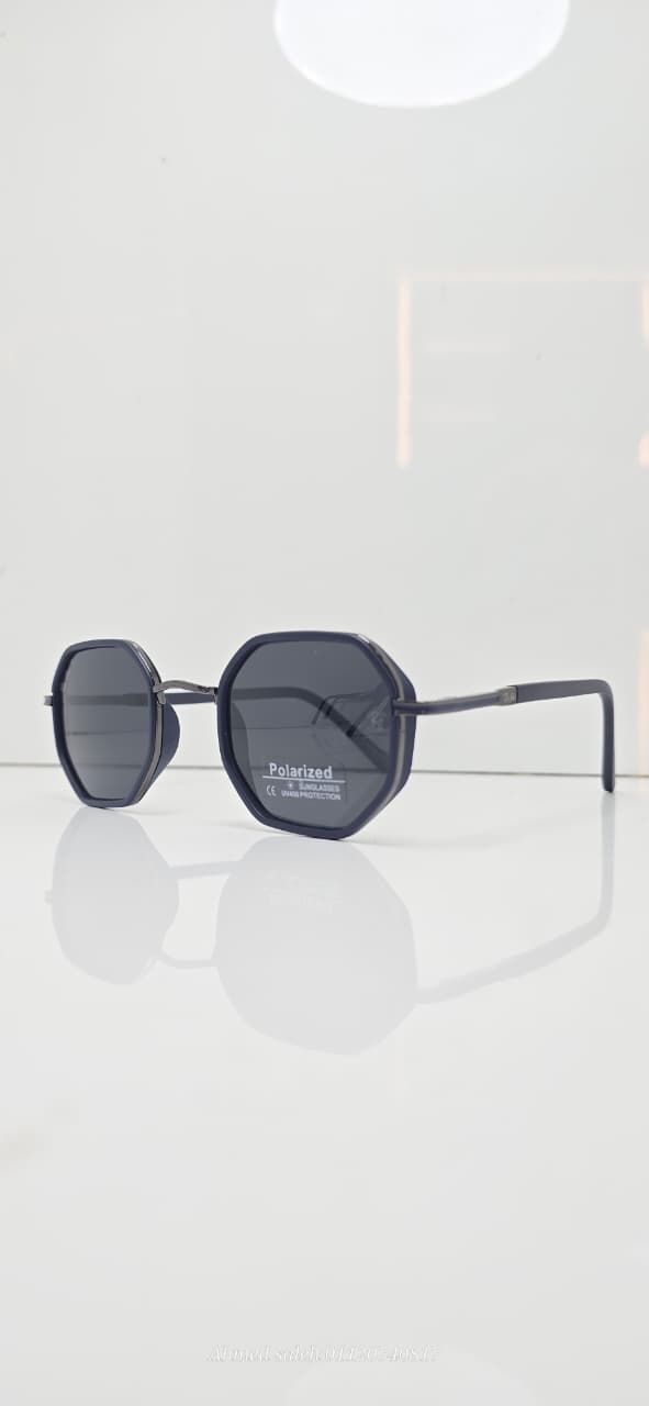 POLARIZED RAY-BAN Octagonal Geometric Metal Frame