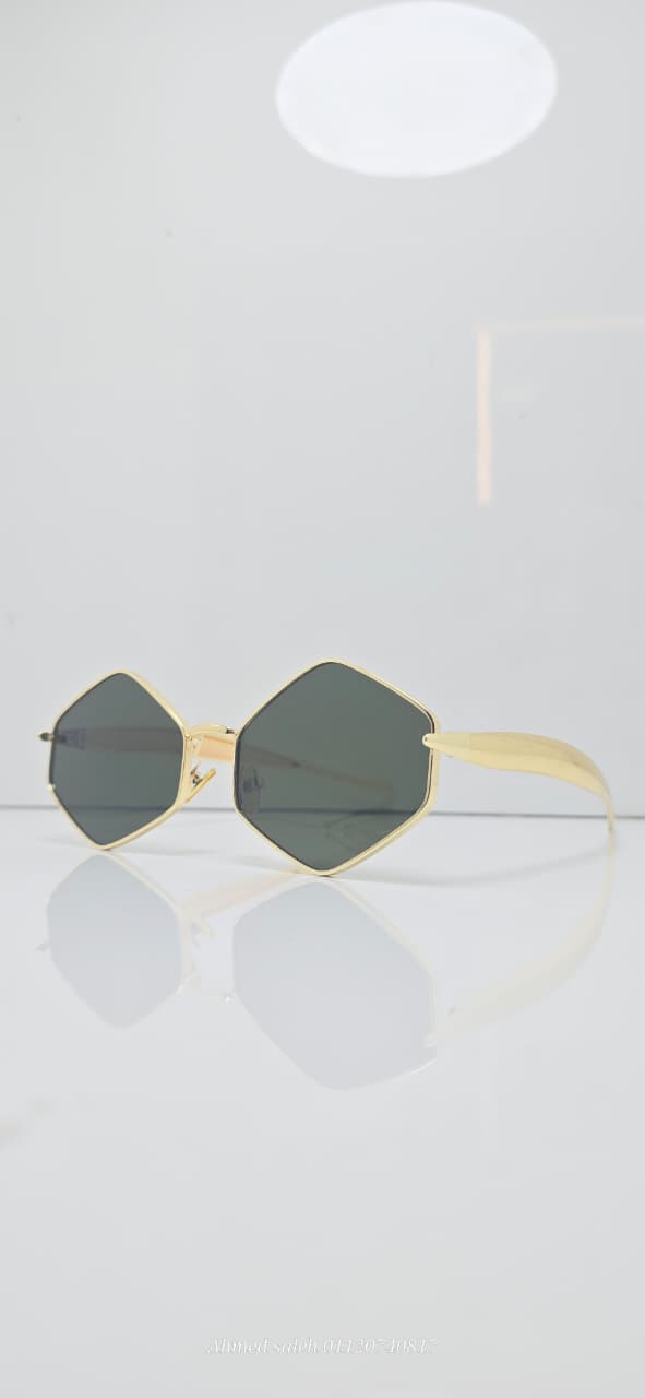 HIGH QUALITY TRENDY WOMEN METAL UV SUNGLASSES.