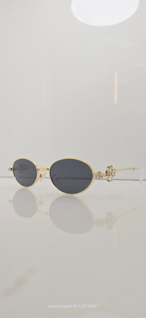 HIGH QUALITY TRENDY WOMEN METAL UV SUNGLASSES.