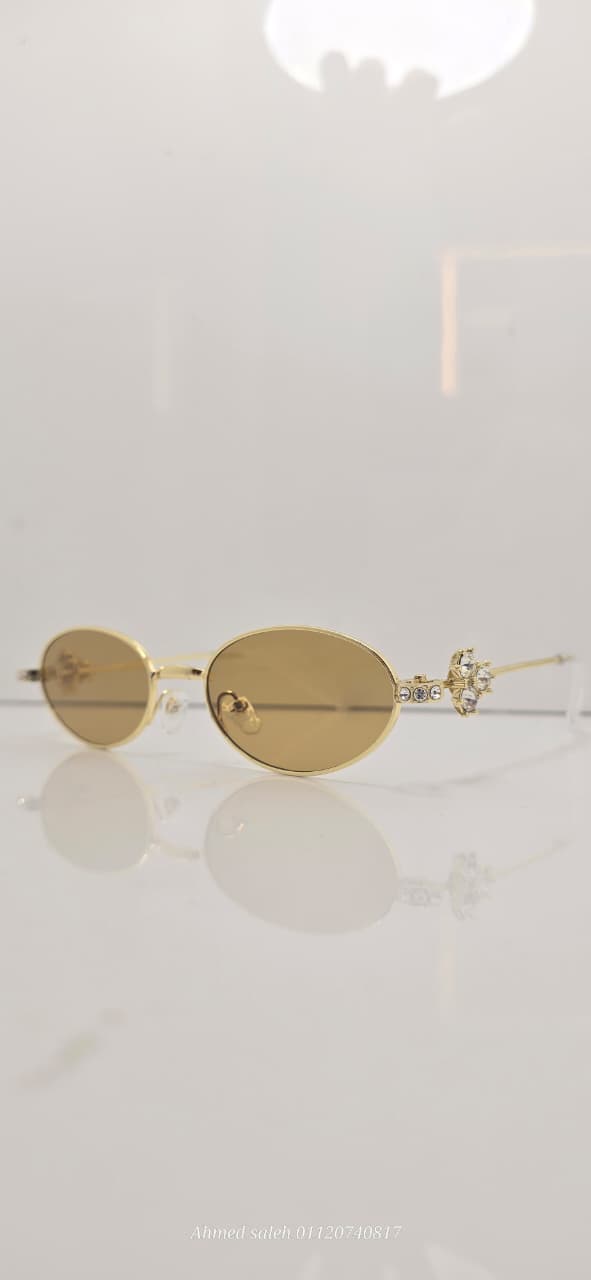 HIGH QUALITY TRENDY WOMEN METAL UV SUNGLASSES.
