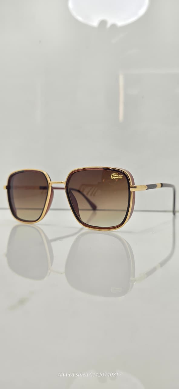 HIGH QUALITY LACOSTE MEN METAL UV SUNGLASSES.