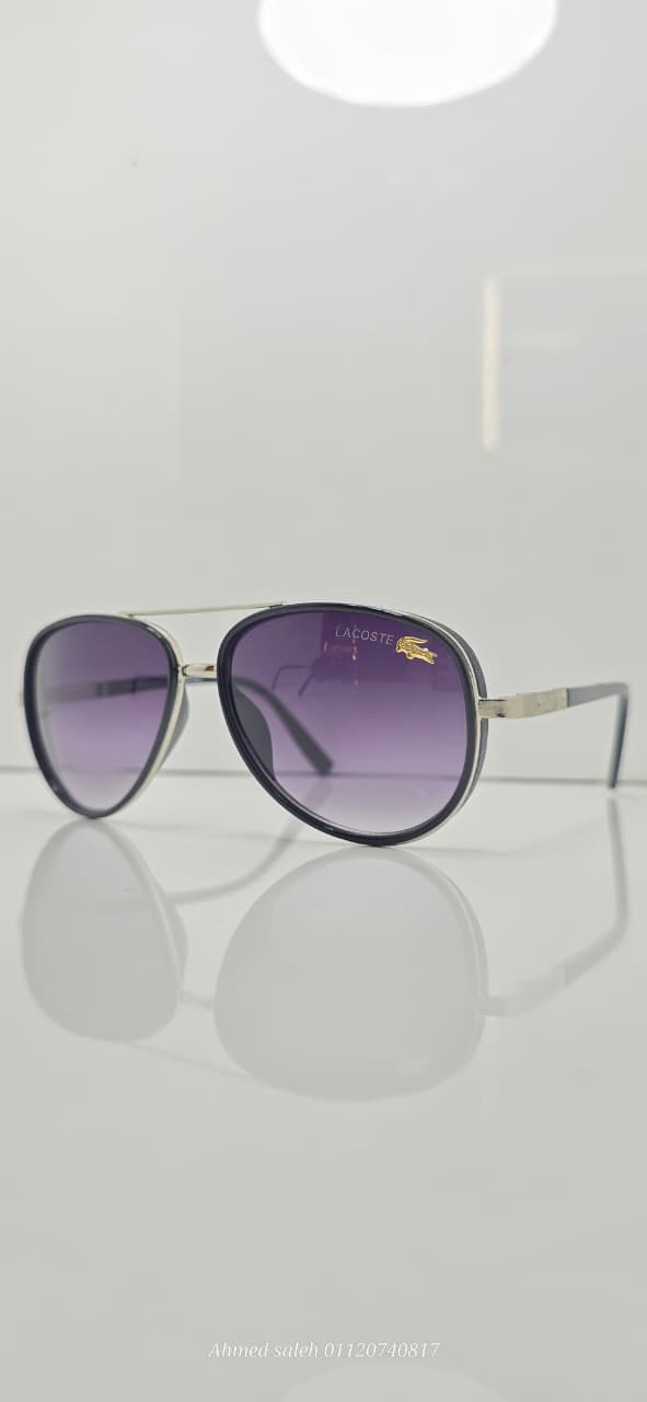 HIGH QUALITY LACOSTE MEN METAL UV SUNGLASSES.