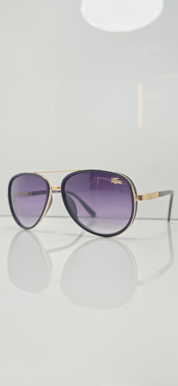 HIGH QUALITY LACOSTE MEN METAL UV SUNGLASSES.