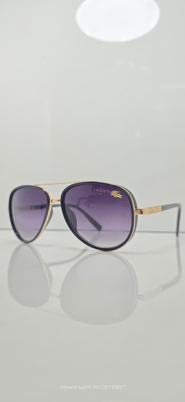 HIGH QUALITY LACOSTE MEN METAL UV SUNGLASSES.