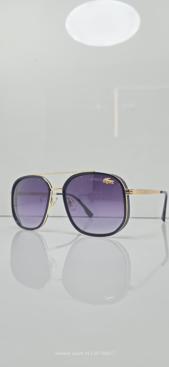 HIGH QUALITY LACOSTE MEN METAL UV SUNGLASSES.