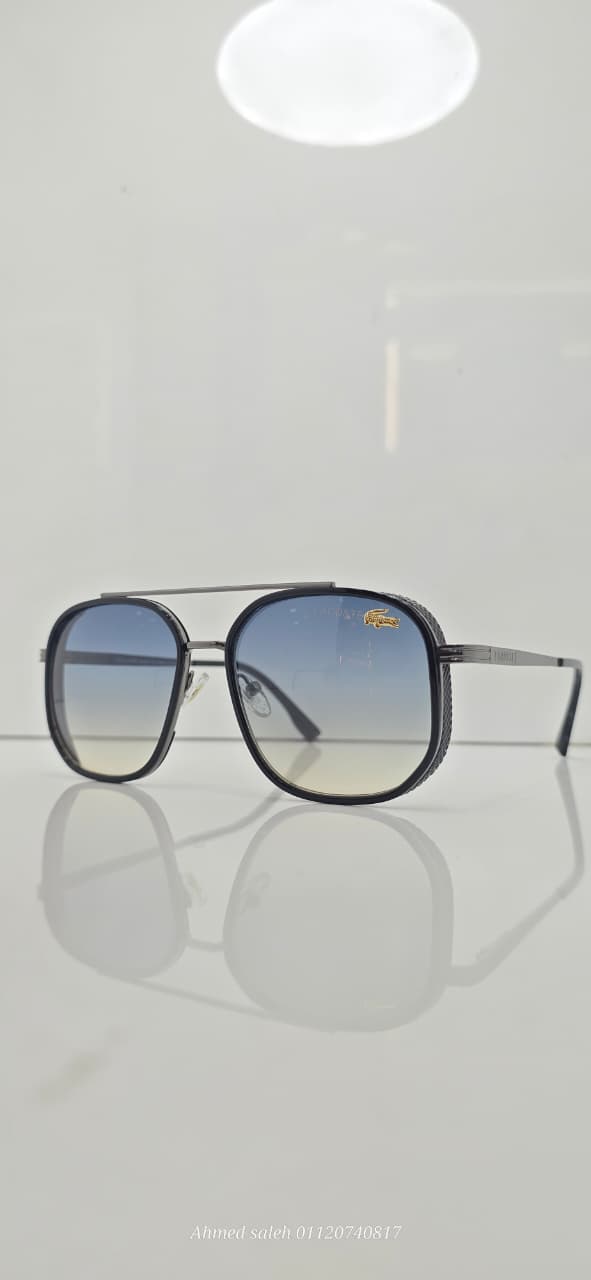 HIGH QUALITY LACOSTE MEN METAL UV SUNGLASSES.