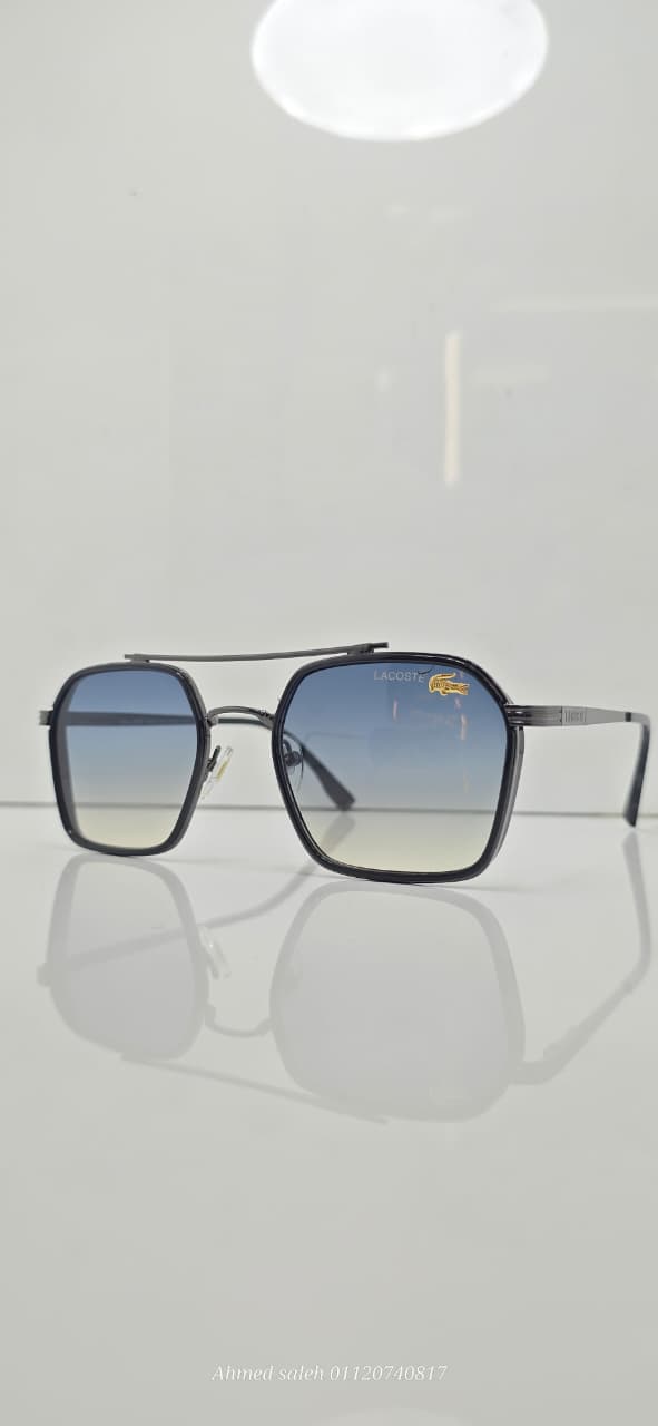 HIGH QUALITY LACOSTE MEN METAL UV SUNGLASSES.