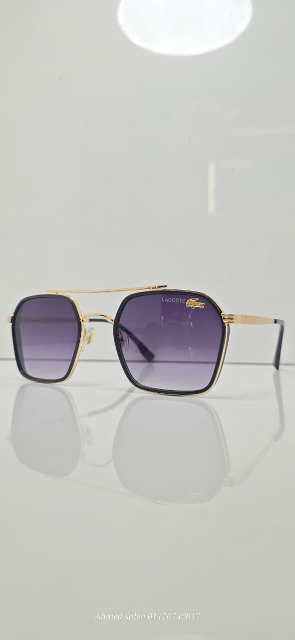 HIGH QUALITY LACOSTE MEN METAL UV SUNGLASSES.