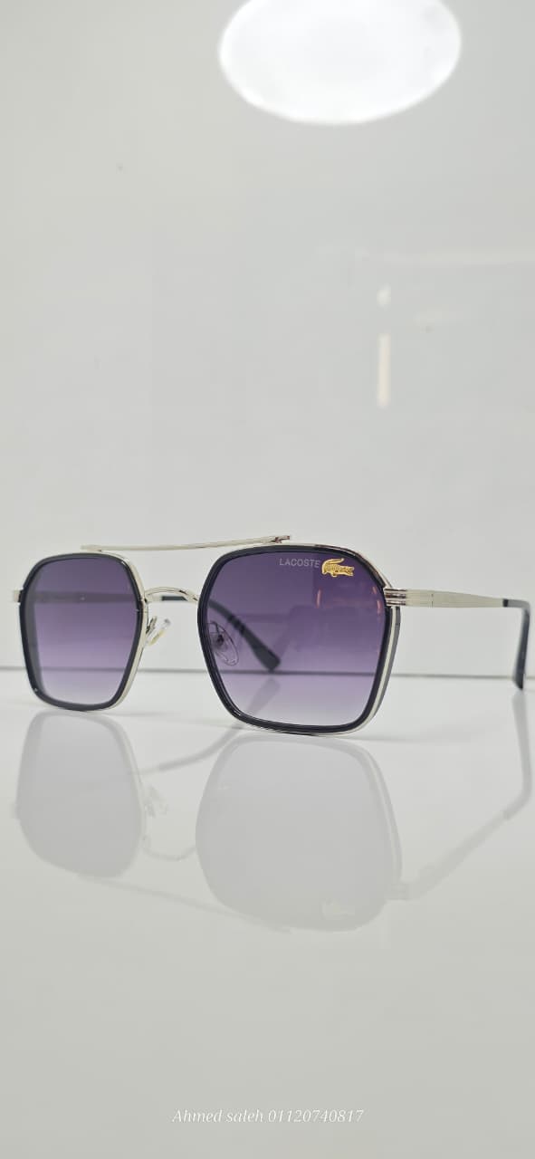 HIGH QUALITY LACOSTE MEN METAL UV SUNGLASSES.