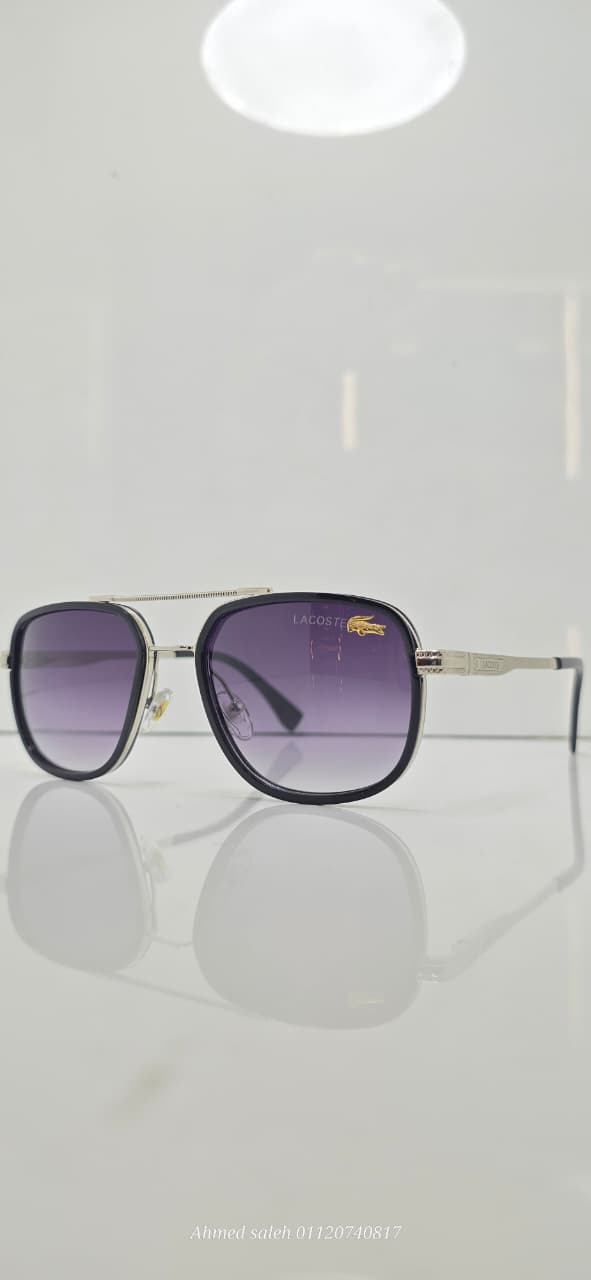 HIGH QUALITY LACOSTE MEN METAL UV SUNGLASSES.