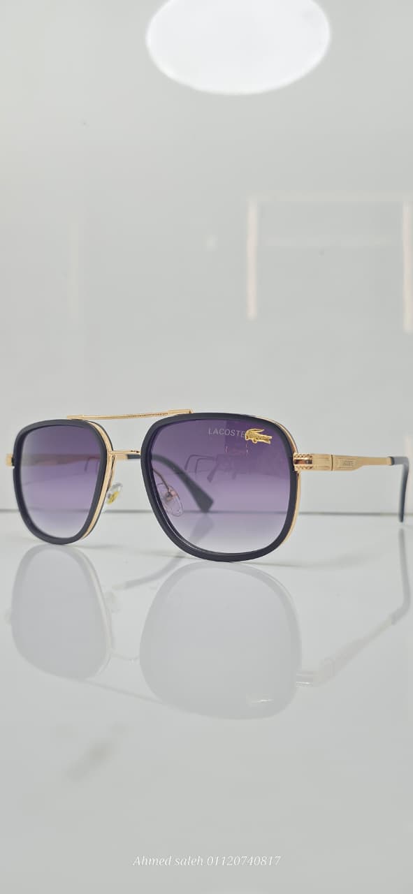 HIGH QUALITY LACOSTE MEN METAL UV SUNGLASSES.