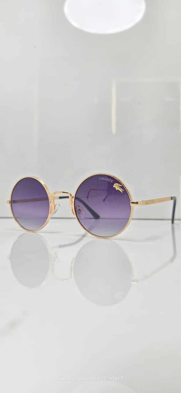 HIGH QUALITY LACOSTE MEN METAL UV SUNGLASSES.