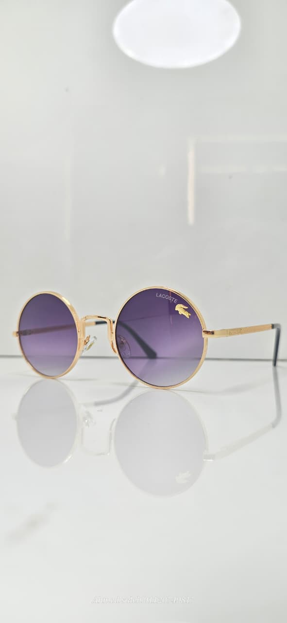 HIGH QUALITY LACOSTE MEN METAL UV SUNGLASSES.