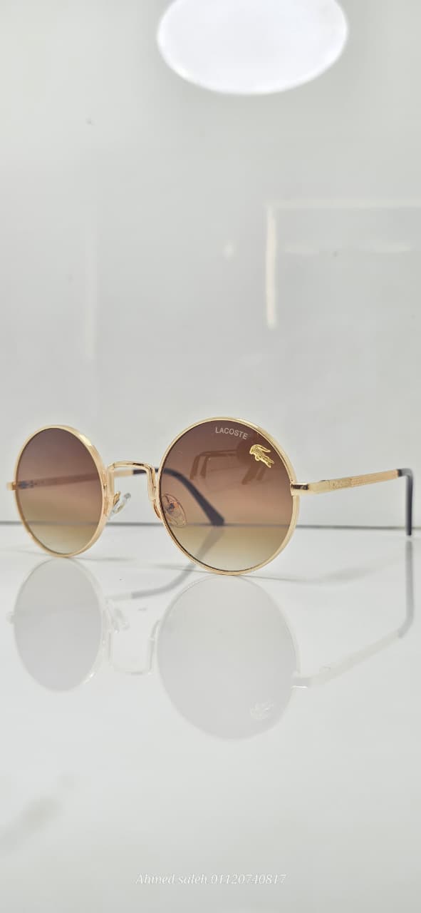 HIGH QUALITY LACOSTE MEN METAL UV SUNGLASSES.