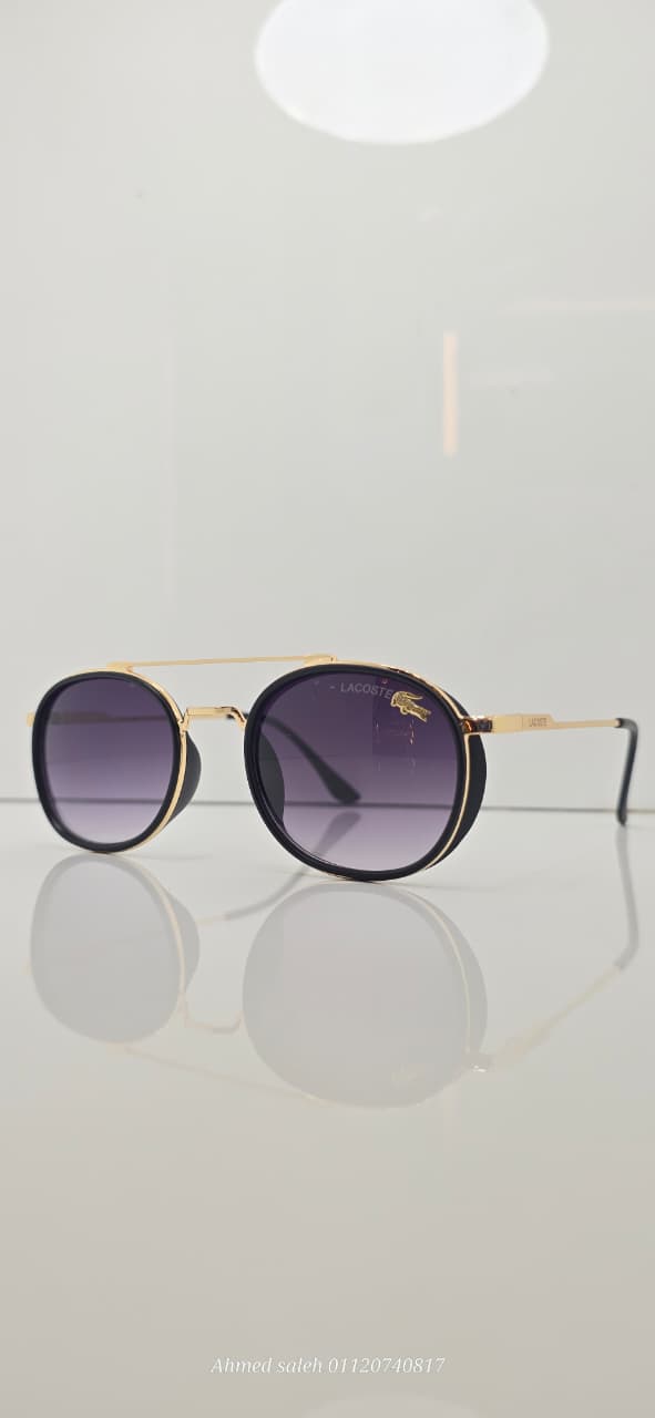 HIGH QUALITY LACOSTE MEN METAL UV SUNGLASSES.