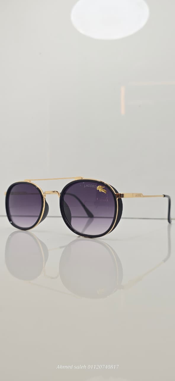 HIGH QUALITY LACOSTE MEN METAL UV SUNGLASSES.