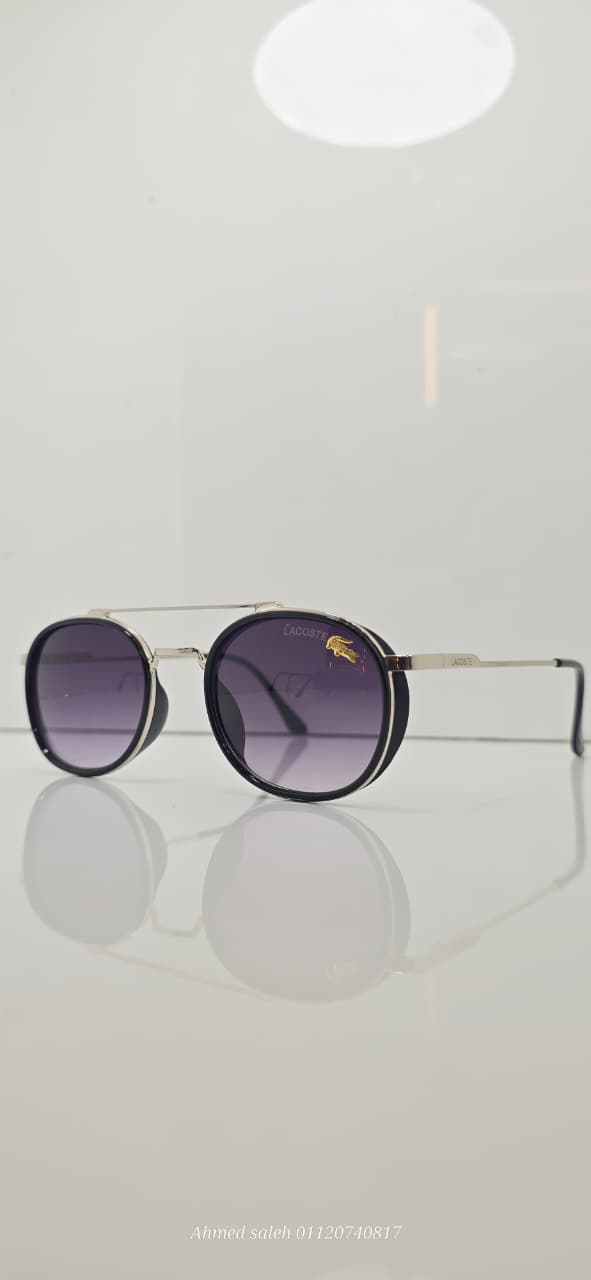 HIGH QUALITY LACOSTE MEN METAL UV SUNGLASSES.