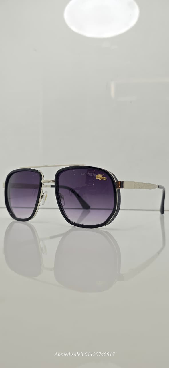 HIGH QUALITY LACOSTE MEN METAL UV SUNGLASSES.
