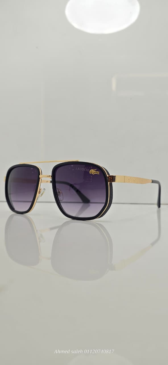 HIGH QUALITY LACOSTE MEN METAL UV SUNGLASSES.