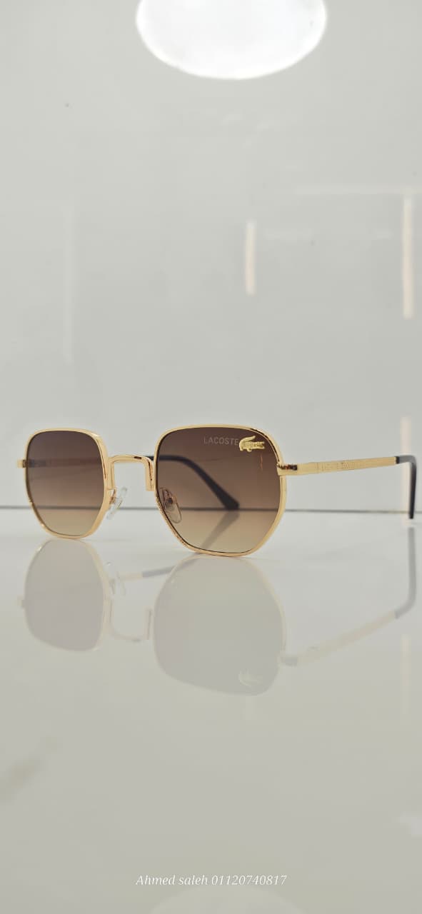 HIGH QUALITY LACOSTE MEN METAL UV SUNGLASSES.
