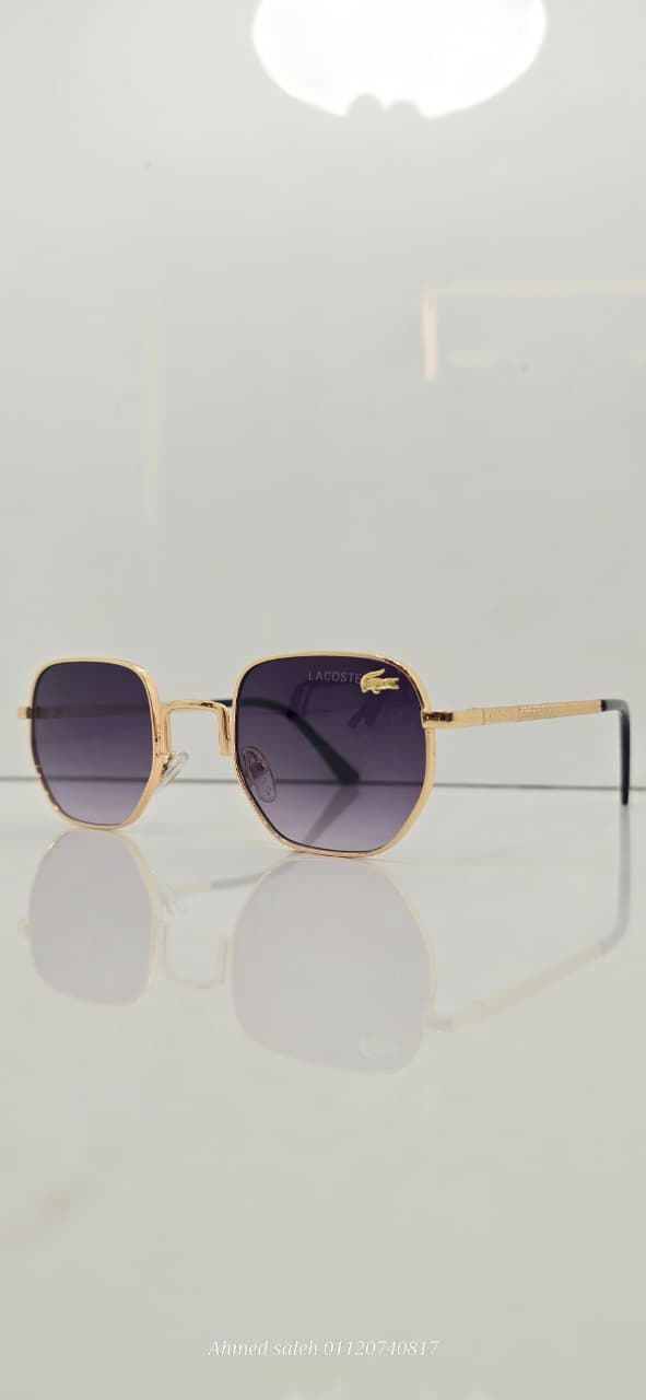 HIGH QUALITY LACOSTE MEN METAL UV SUNGLASSES.