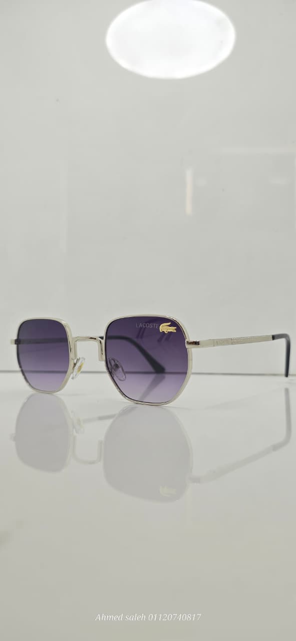 HIGH QUALITY LACOSTE MEN METAL UV SUNGLASSES.