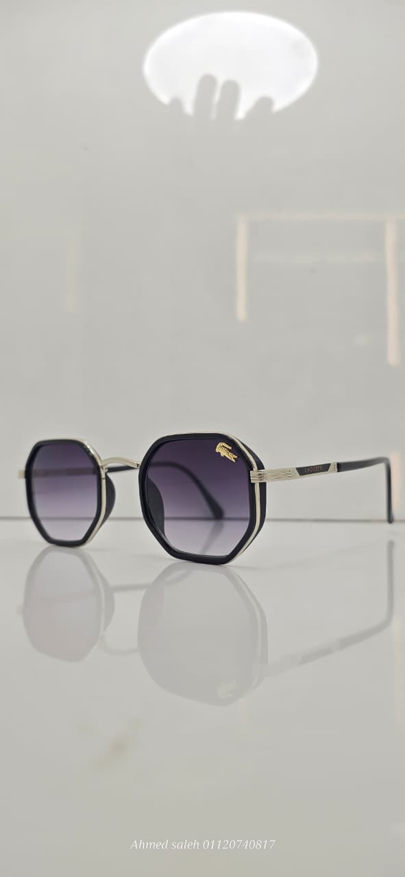 HIGH QUALITY LACOSTE MEN METAL UV SUNGLASSES.