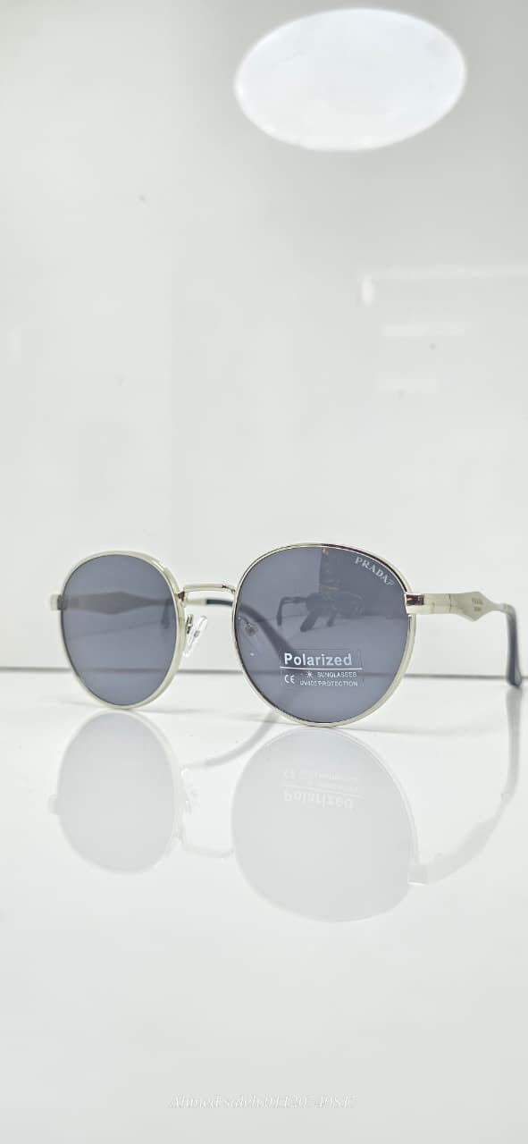POLARIZED PRADA Luxury Squared/Geometric Metal Frame(MEN).
