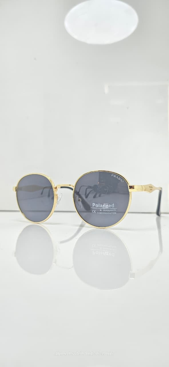 POLARIZED PRADA Luxury Squared/Geometric Metal Frame(MEN).