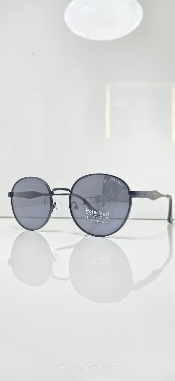 POLARIZED PRADA Luxury Squared/Geometric Metal Frame(MEN).