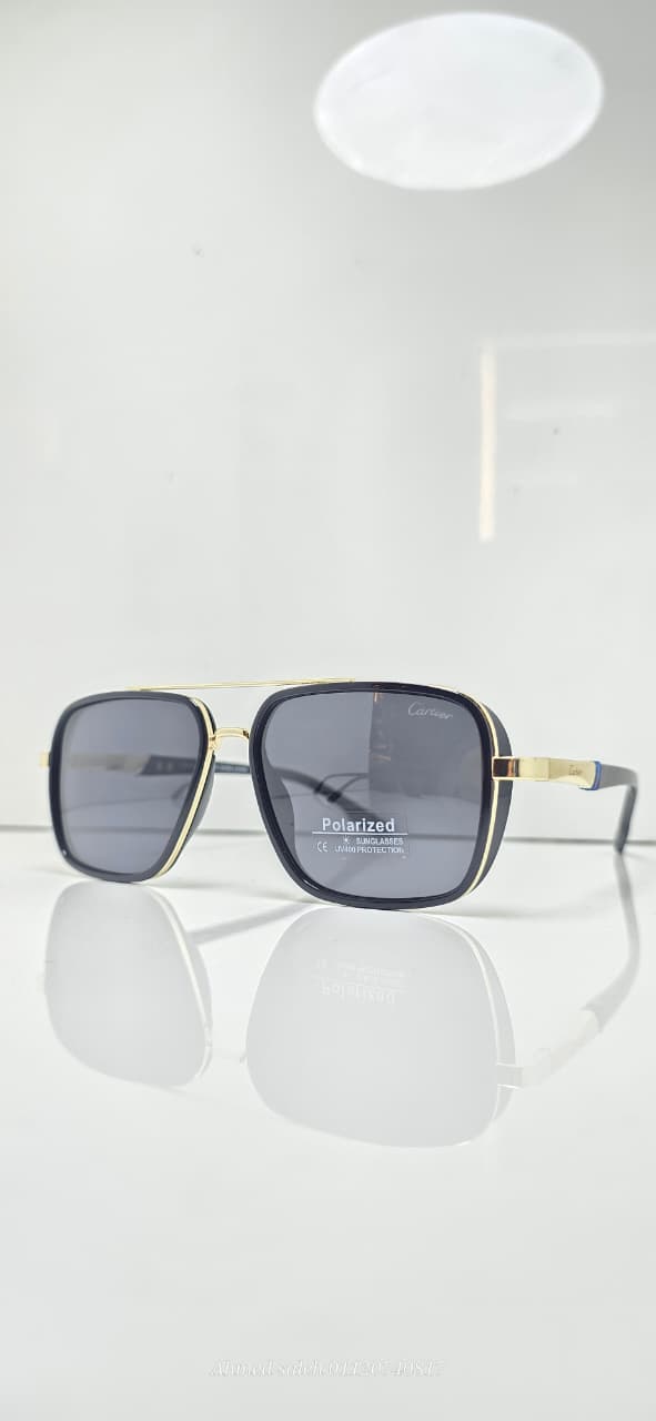 POLARIZED CARTIER LUXURY METAL FRAME FOR MEN.