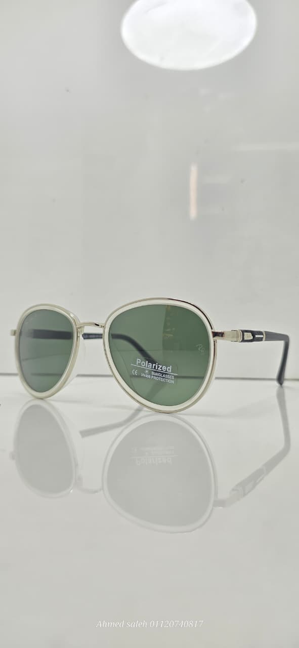 POLARIZED RAY-BAN LUXURY METAL FRAME FOR MEN.