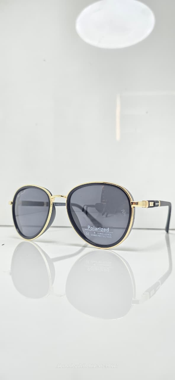 POLARIZED RAY-BAN LUXURY METAL FRAME FOR MEN.