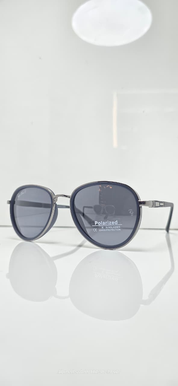 POLARIZED RAY-BAN LUXURY METAL FRAME FOR MEN.