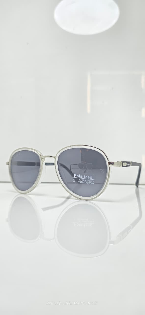 POLARIZED RAY-BAN LUXURY METAL FRAME FOR MEN.