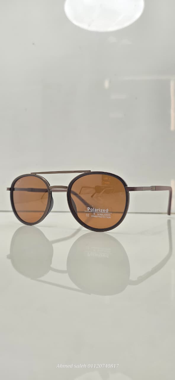 POLARIZED RAY-BAN LUXURY METAL FRAME FOR MEN.