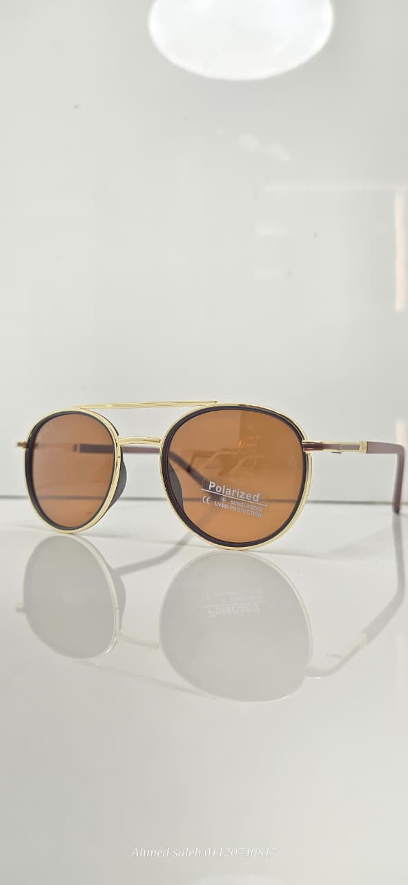 POLARIZED RAY-BAN LUXURY METAL FRAME FOR MEN.