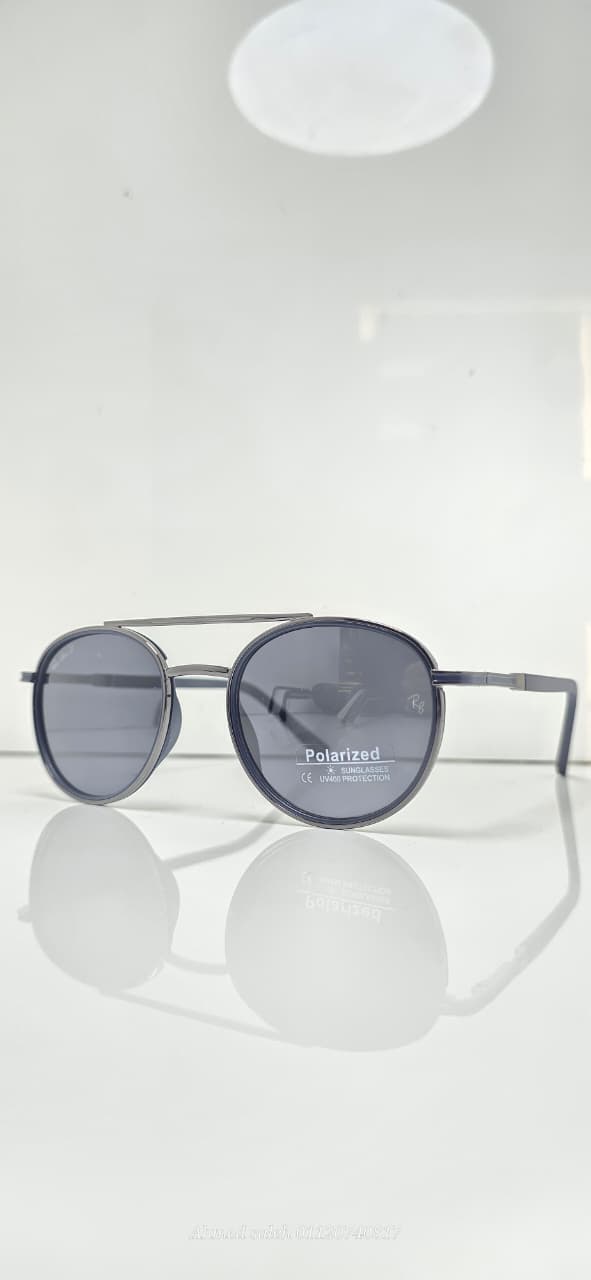 POLARIZED RAY-BAN LUXURY METAL FRAME FOR MEN.