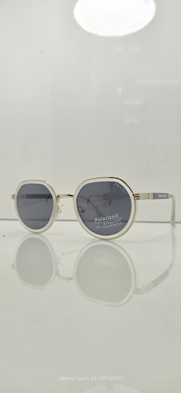 POLARIZED PRADA LUXURY METAL FRAME FOR MEN.