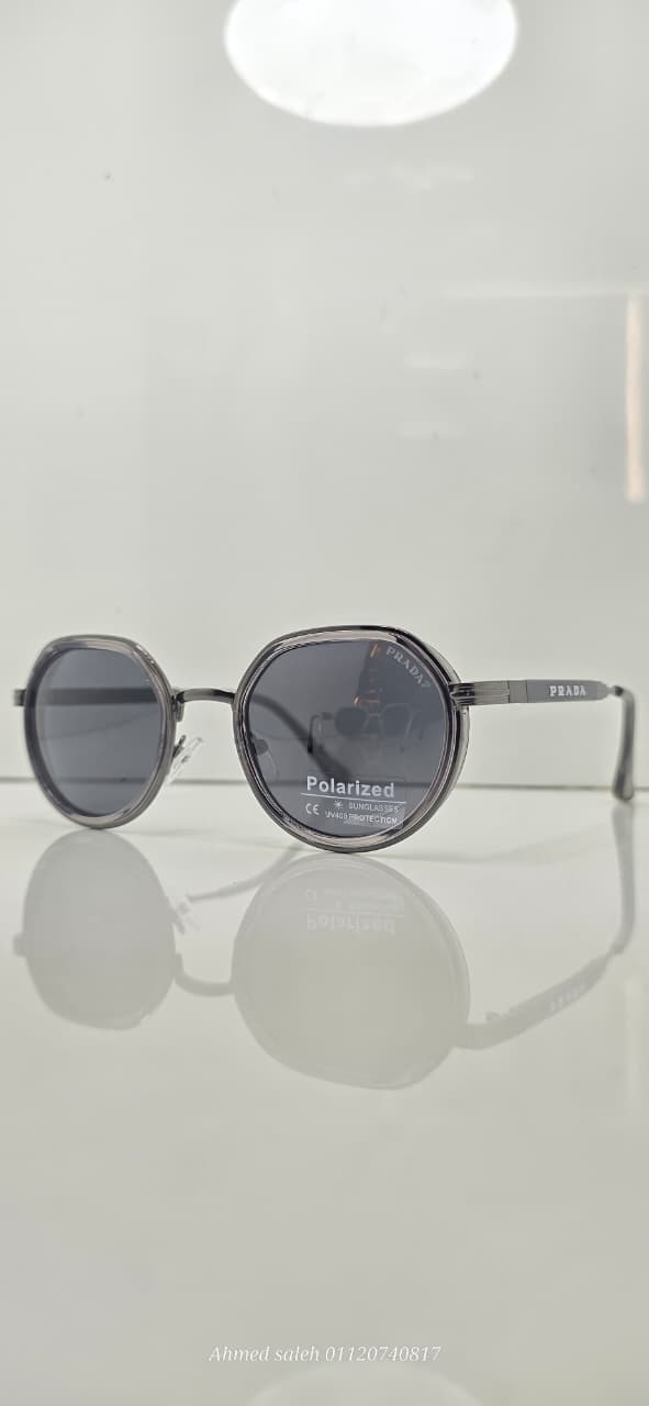 POLARIZED PRADA LUXURY METAL FRAME FOR MEN.