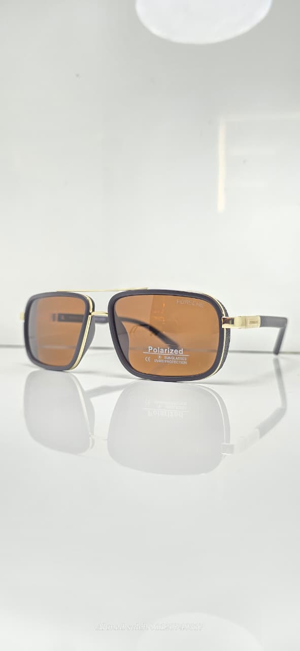 POLARIZED PORSCHE LUXURY METAL FRAME FOR MEN.