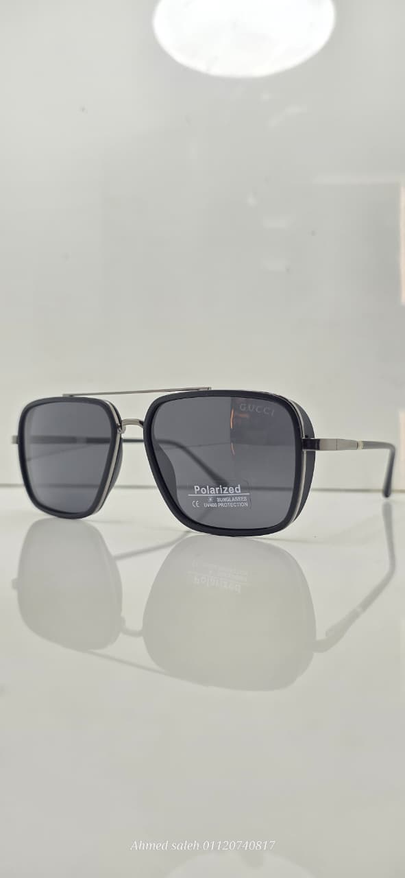 POLARIZEDGUCCI LUXURY METAL FRAME FOR MEN.